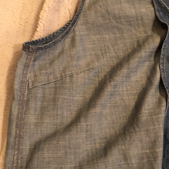 Madewell Chambray Dress Size L - Picture 11 of 12